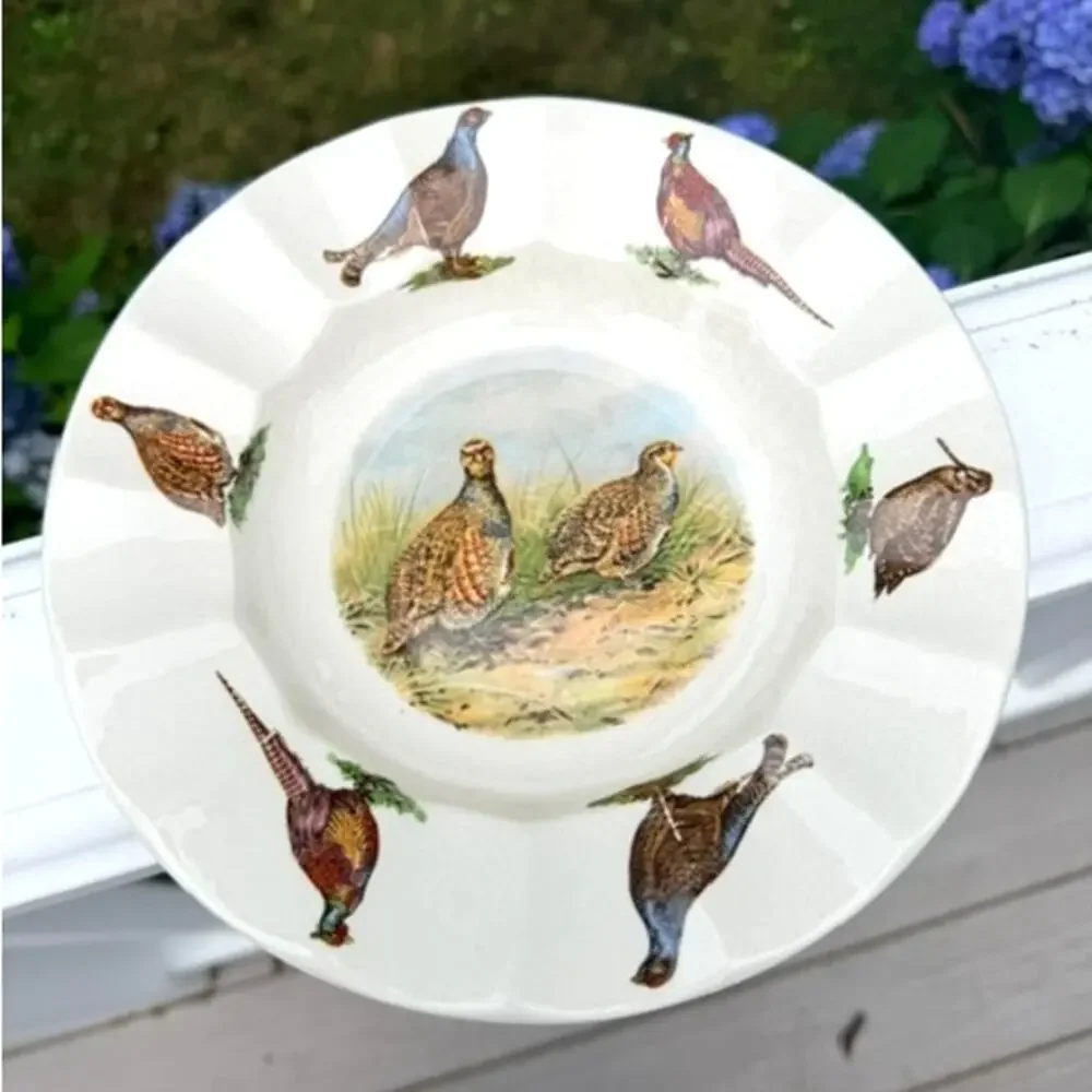 Royal Staffordshire ROS47 Game Bird Soup Pasta Bowl England